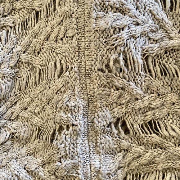 Boho knit shawl - Picture 4 of 7